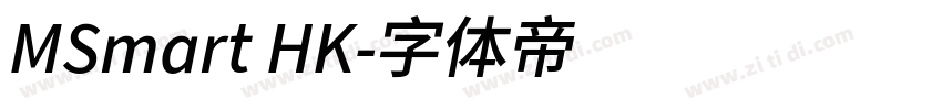 MSmart HK字体转换